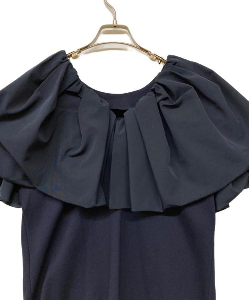 meri（ミーリー）meri (ミーリー) 天使の羽カットコンビトップス ネイビー サイズ:Freeの古着・服飾アイテム