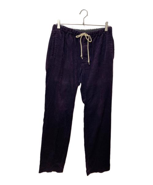 UNUSED（アンユーズド）UNUSED (アンユーズド) コーデュロイイージーパンツ パープル サイズ:2の古着・服飾アイテム