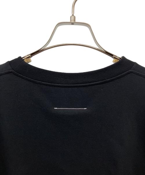 MM6 Maison Margiela（エムエムシックスメゾンマルジェラ）MM6 Maison Margiela (エムエムシックスメゾンマルジェラ) ラスタライズドファスナープリントトップ ブラック サイズ:S　　の古着・服飾アイテム