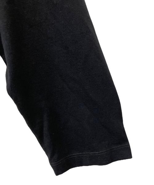 MM6 Maison Margiela（エムエムシックスメゾンマルジェラ）MM6 Maison Margiela (エムエムシックスメゾンマルジェラ) ラスタライズドファスナープリントトップ ブラック サイズ:S　　の古着・服飾アイテム