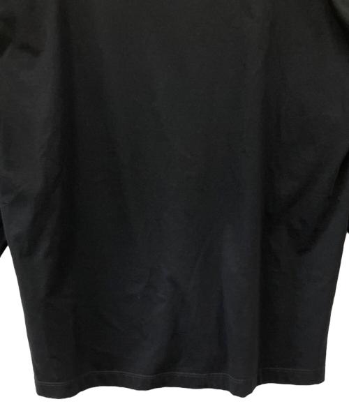 MM6 Maison Margiela（エムエムシックスメゾンマルジェラ）MM6 Maison Margiela (エムエムシックスメゾンマルジェラ) ラスタライズドファスナープリントトップ ブラック サイズ:S　　の古着・服飾アイテム