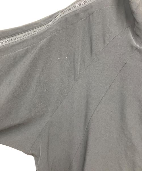 Y's（ワイズ）Y's (ワイズ) TRIACETATE POLYESTER CREPE de CHINE ZIP UP RAGLAN BLOUSON ブラック サイズ:SIZE2の古着・服飾アイテム