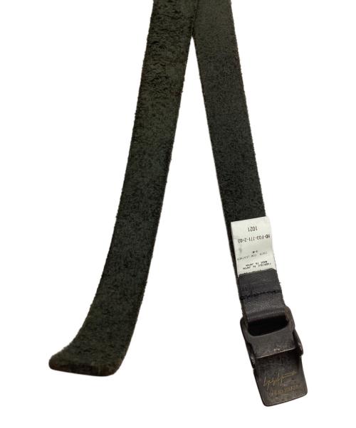 YOHJI YAMAMOTO（ヨウジヤマモト）YOHJI YAMAMOTO (ヨウジヤマモト) フリーベルト ブラックの古着・服飾アイテム
