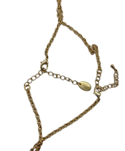 MURRAL（ミューラル）MURRAL (ミューラル) ネックレス/Starry chain harness ゴールドの古着・服飾アイテム