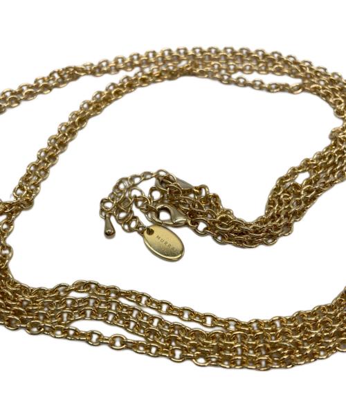 MURRAL（ミューラル）MURRAL (ミューラル) ネックレス/Starry chain harness ゴールドの古着・服飾アイテム