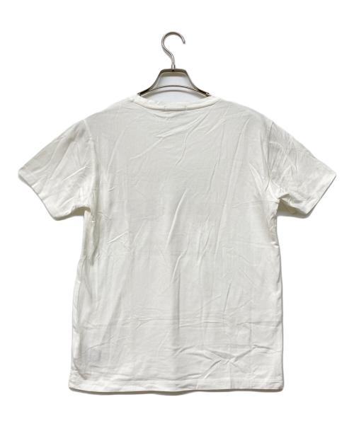 BURBERRY BLACK LABEL（バーバリーブラックレーベル）BURBERRY BLACK LABEL (バーバリーブラックレーベル) ロゴプリントTシャツ ホワイト サイズ:size2の古着・服飾アイテム