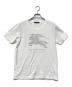 BURBERRY BLACK LABEL（バーバリーブラックレーベル）の古着「ロゴプリントTシャツ」｜ホワイト