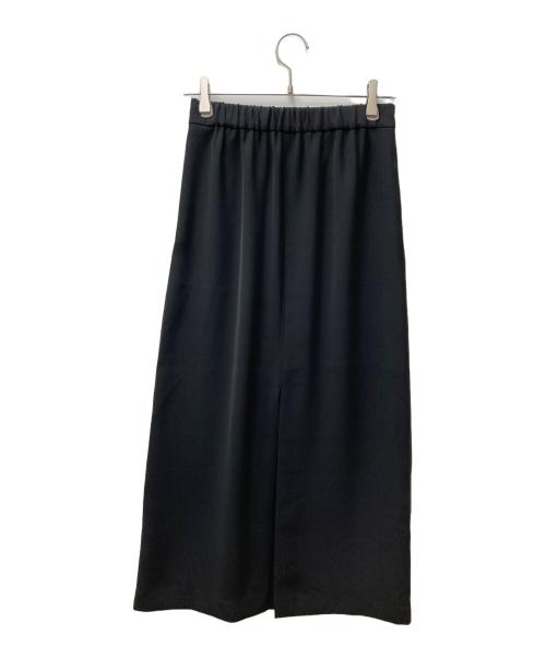 L'appartement（アパルトモン）L'appartement (アパルトモン) Satin Gather Long Skirt ブラック サイズ:36の古着・服飾アイテム