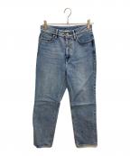MUSE de Deuxieme Classeミューズ ドゥーズィエム クラス）の古着「SLIM CROPPED/スリムクロップド デニムパンツ」｜インディゴ