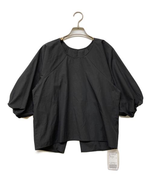 Plage（プラージュ）Plage (プラージュ) 24SS flutter ブラウス ブラック サイズ:Free 未使用品の古着・服飾アイテム