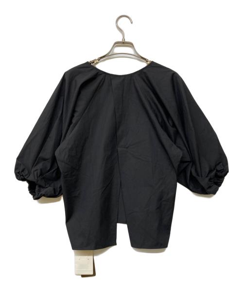 Plage（プラージュ）Plage (プラージュ) 24SS flutter ブラウス ブラック サイズ:Free 未使用品の古着・服飾アイテム