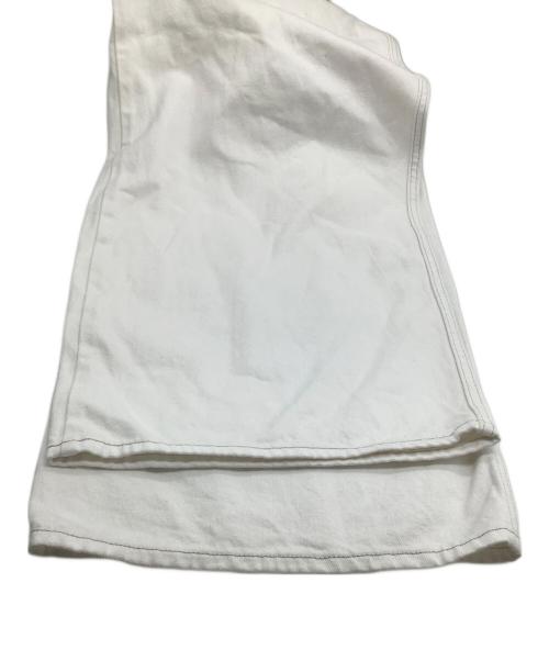 CURRENTAGE（カレンテージ）CURRENTAGE (カレンテージ) デニムオーバーオール ホワイト サイズ:1の古着・服飾アイテム