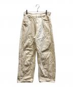 FRAMeWORKフレームワーク）の古着「20チノ カーヴィーパンツ」｜ホワイト