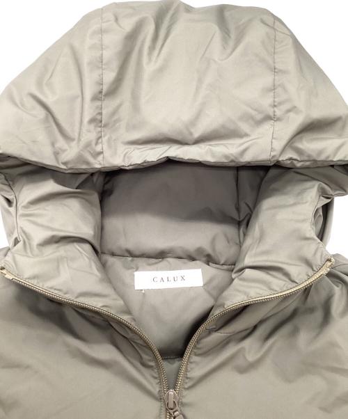 CALUX（キャラクス）CALUX (キャラクス) QUILTED リバーシブル中綿ジャケット オリーブ サイズ:Freeの古着・服飾アイテム