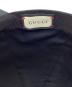 中古・古着 GUCCI (グッチ) キャップ ブラック サイズ:SIZE S(56cm)：13000円