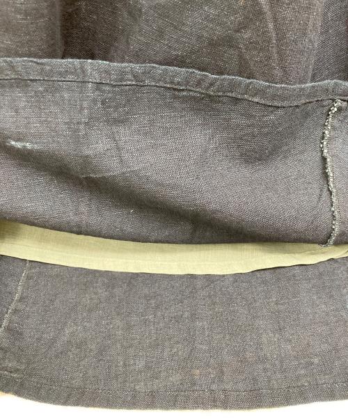 Pal'las Palace（パラスパレス）Pal'las Palace (パラスパレス) インディゴガーゼ菊花柄ギャザースカート ネイビーの古着・服飾アイテム