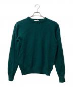 AMI Alexandre Mattiussiアミアレクサンドルマテュッシ）の古着「クルーネックニット」｜グリーン