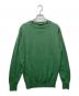 JOHN SMEDLEY（ジョンスメドレー）の古着「クルーネックメリノウールニット」｜グリーン