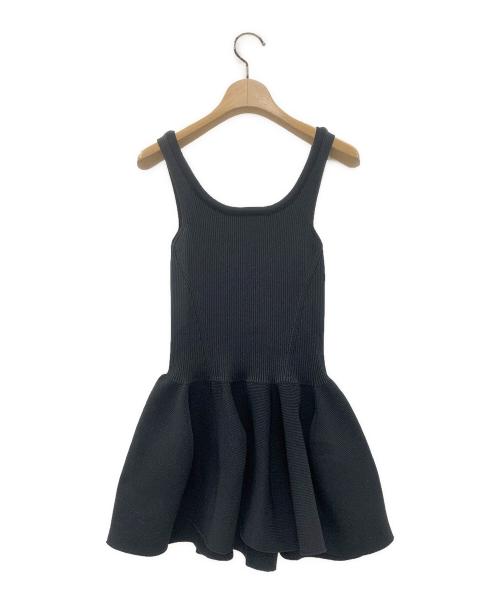 CFCL（シーエフシーエル）CFCL (シーエフシーエル) POTTERY HS GLITTER SLEEVELESS TOP ブラック サイズ:Fの古着・服飾アイテム