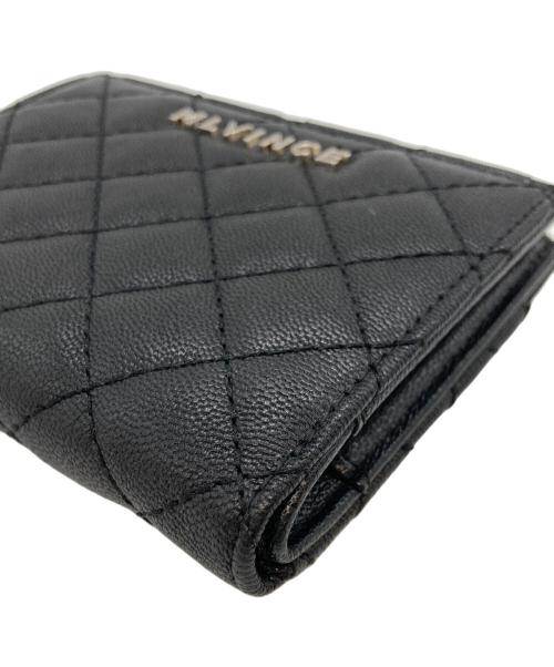 MLVINCE（メルヴィンス）MLVINCE (メルヴィンス) COMPACT WALLET ブラックの古着・服飾アイテム