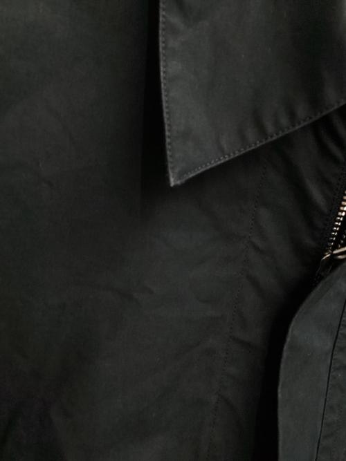 JIL SANDER（ジルサンダー）JIL SANDER (ジルサンダー) 2トーンハーフスリーブプルオーバーシャツ ブラック×ライトグリーン サイズ:48の古着・服飾アイテム