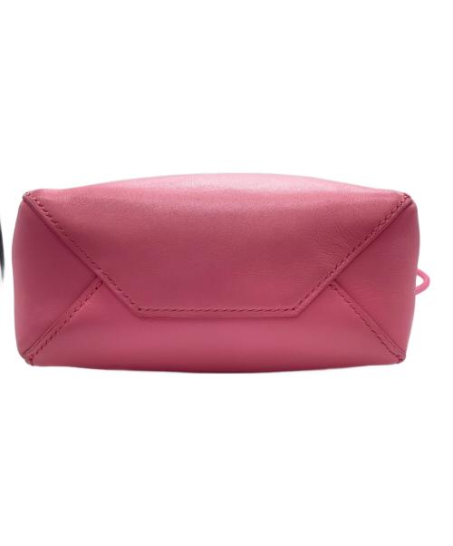 JIL SANDER（ジルサンダー）JIL SANDER (ジルサンダー) Tangle スモールレザーショルダーバッグ ピンクの古着・服飾アイテム