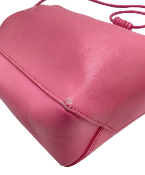 JIL SANDER（ジルサンダー）JIL SANDER (ジルサンダー) Tangle スモールレザーショルダーバッグ ピンクの古着・服飾アイテム