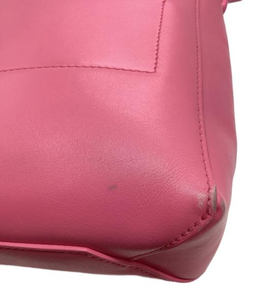 JIL SANDER（ジルサンダー）JIL SANDER (ジルサンダー) Tangle スモールレザーショルダーバッグ ピンクの古着・服飾アイテム