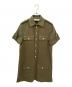 CELINE（セリーヌ）の古着「T-shirt dress with military pockets in lightweight twill」｜オリーブ