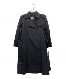 BURBERRY LONDON（バーバリーロンドン）の古着「ライナー付トレンチコート」｜ネイビー