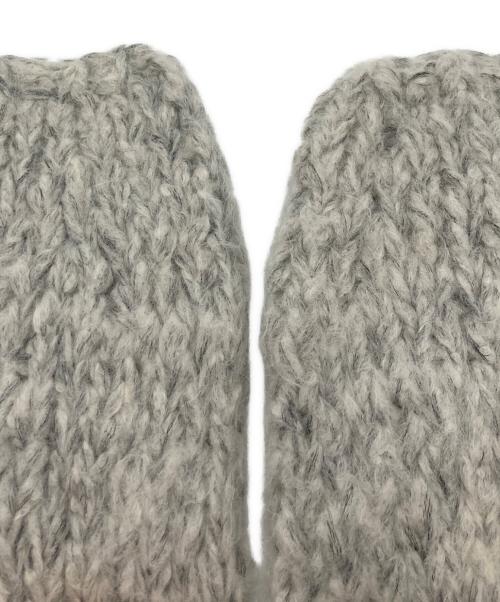 CASA FLINE（カーサフライン）CASA FLINE (カーサフライン) ハンドニットカーディガン ライトグレー サイズ:Freeの古着・服飾アイテム