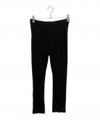 MUSE de Deuxieme Classeミューズ ドゥーズィエム クラス）の古着「TWIST RAYON レギンス」｜ブラック