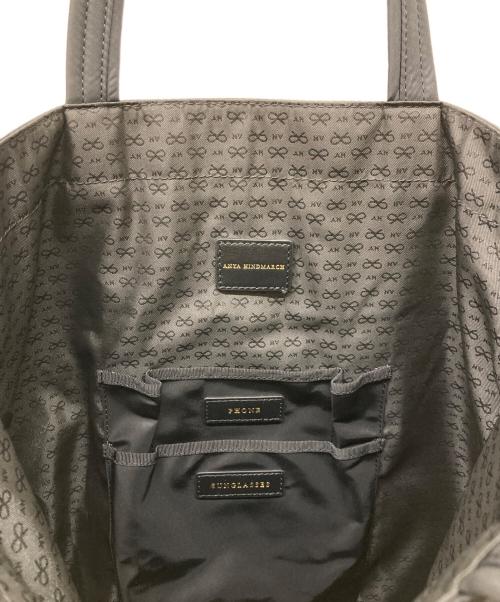 ANYA HINDMARCH（アニヤ・ハインドマーチ）ANYA HINDMARCH (アニヤハインドマーチ) ECONYL Eyes Tote Bag ブラックの古着・服飾アイテム