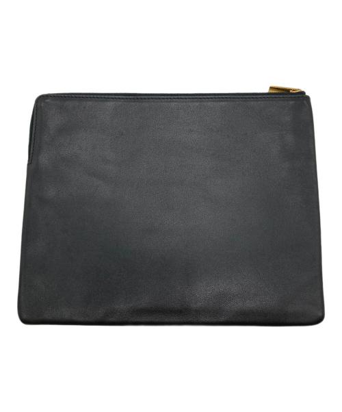 CELINE（セリーヌ）CELINE (セリーヌ) クラッチバッグ/ ipad case ブラックの古着・服飾アイテム