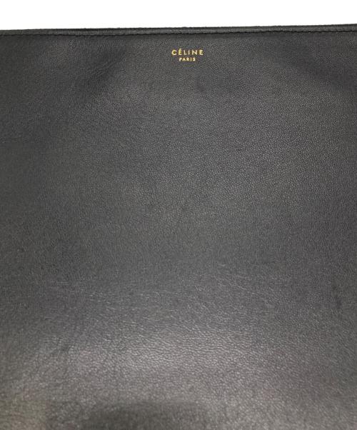 CELINE（セリーヌ）CELINE (セリーヌ) クラッチバッグ/ ipad case ブラックの古着・服飾アイテム