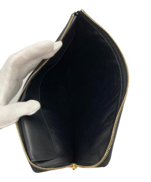 CELINE（セリーヌ）CELINE (セリーヌ) クラッチバッグ/ ipad case ブラックの古着・服飾アイテム