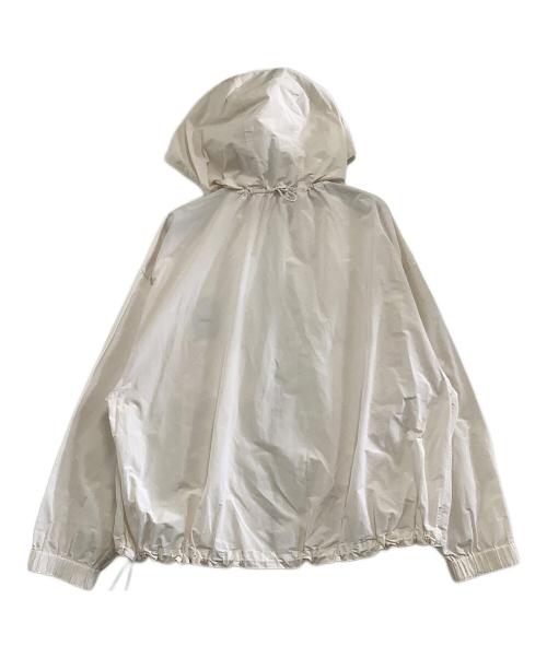 ebure（エブール）EBURE (エブール) ライトタフタジップアップパーカーブルゾン ベージュ サイズ:36の古着・服飾アイテム