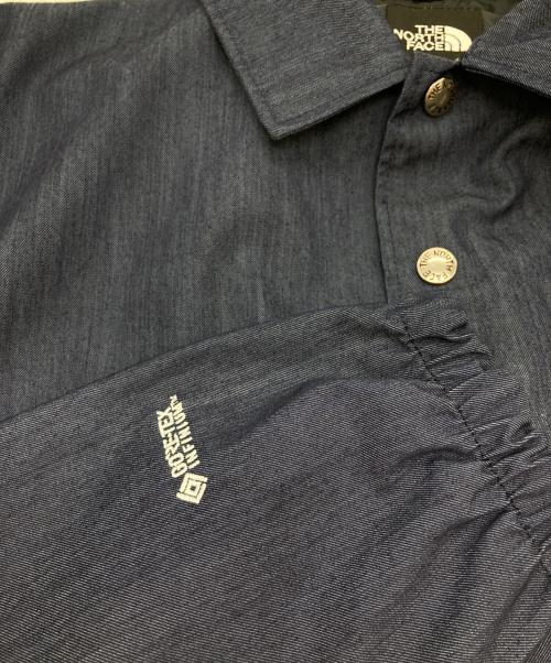 THE NORTH FACE（ザ ノース フェイス）THE NORTH FACE (ザ ノース フェイス) GTXデニムコーチジャケット インディゴ サイズ:Lの古着・服飾アイテム