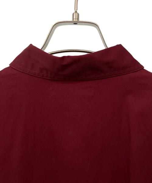 CO（コー）CO (コー) コットンポプリンワンピース ボルドー サイズ:Mの古着・服飾アイテム