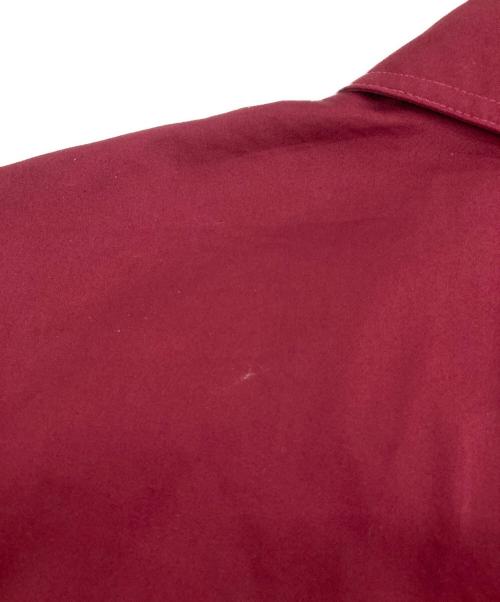 CO（コー）CO (コー) コットンポプリンワンピース ボルドー サイズ:Mの古着・服飾アイテム