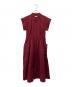 CO（コー）の古着「コットンポプリンワンピース」｜ボルドー