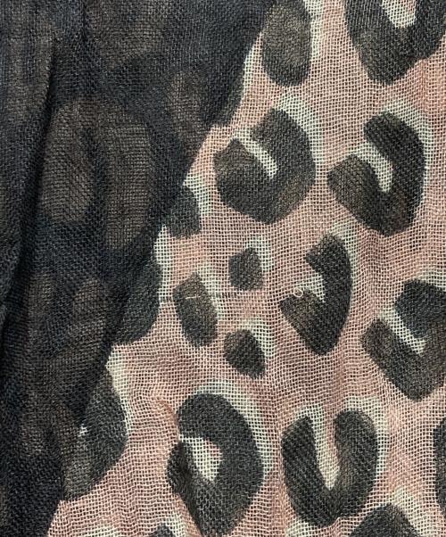 LOUIS VUITTON（ルイ ヴィトン）LOUIS VUITTON (ルイ ヴィトン) エトール レオパード ストール ピンクの古着・服飾アイテム