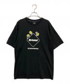 F.C.R.B.エフシーレアルブリストル）の古着「MINIONS TEAM EMBLEM TEE」｜ブラック
