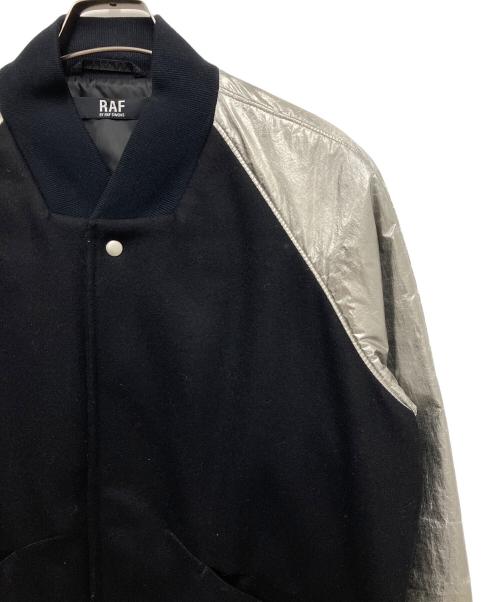 RAF BY RAF SIMONS（ラフバイ ラフシモンズ）RAF BY RAF SIMONS (ラフバイ ラフシモンズ) スタジャン ブラック×シルバー サイズ:48の古着・服飾アイテム