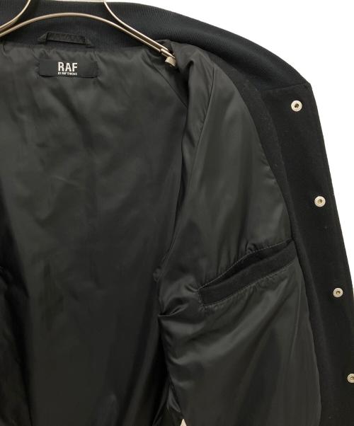 RAF BY RAF SIMONS（ラフバイ ラフシモンズ）RAF BY RAF SIMONS (ラフバイ ラフシモンズ) スタジャン ブラック×シルバー サイズ:48の古着・服飾アイテム