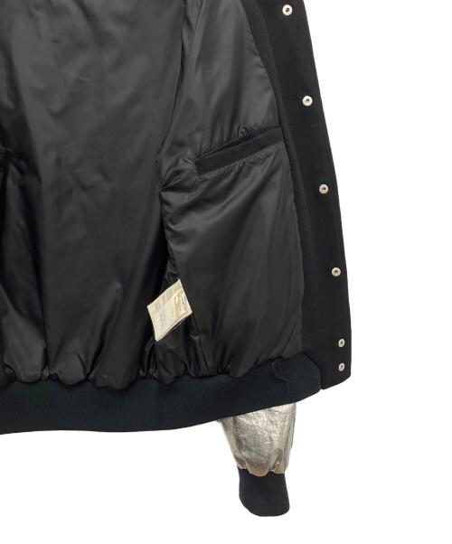 RAF BY RAF SIMONS（ラフバイ ラフシモンズ）RAF BY RAF SIMONS (ラフバイ ラフシモンズ) スタジャン ブラック×シルバー サイズ:48の古着・服飾アイテム