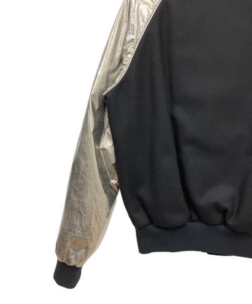 RAF BY RAF SIMONS（ラフバイ ラフシモンズ）RAF BY RAF SIMONS (ラフバイ ラフシモンズ) スタジャン ブラック×シルバー サイズ:48の古着・服飾アイテム