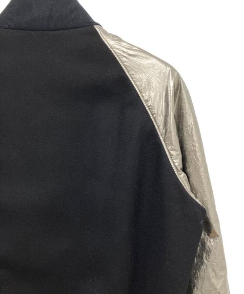 RAF BY RAF SIMONS（ラフバイ ラフシモンズ）RAF BY RAF SIMONS (ラフバイ ラフシモンズ) スタジャン ブラック×シルバー サイズ:48の古着・服飾アイテム