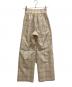HYKE (ハイク) PLAID EASY PANTS ベージュ サイズ:1：7000円