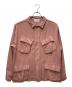 UNUSED（アンユーズド）の古着「Jungle Fatigue shirt Jacket」｜ピンク